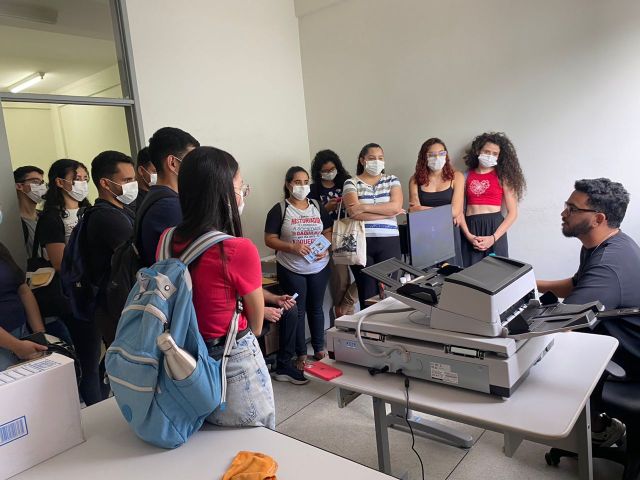 ALUNOS DO 7° PERÍODO DO CURSO DE HISTÓRIA DA UFCG - DATA: 02 - 09 - 2024